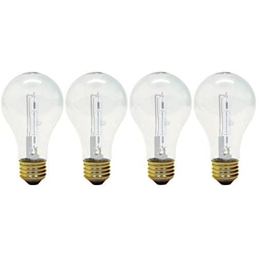 GE Lighting Crystal Clear 72-Watt, (100-watt replacement) 1490-Lumen A19 Light Bulb with Medium Base, (72W, 1490-Lumen)