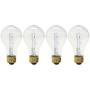 GE Lighting Crystal Clear 72-Watt, (100-watt replacement) 1490-Lumen A19 Light Bulb with Medium Base, (72W, 1490-Lumen)