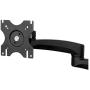 StarTech.com Desk Mount Dual Monitor Arm – Articulating - Supports Monitors 12 to 24 – Adjustable VESA Monitor Arm - Grommet or Desk Mount – Black (ARMDUAL)
