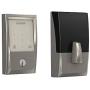 Schlage Encode Smart Wi-Fi Deadbolt with Century Trim in Satin Nickel