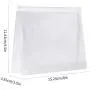 yiwoo 20Pcs Mini Small PVC Transparent Plastic Cosmetic Organizer Bag Pouch With Zipper Closure for Vacation Travel, Bathroom and Organizing Waterproof Makeup Bag