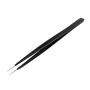 G.S 10pcs Stainless Steel Tweezer Set,Anti-Static ESD Tweezers with Non Magnetic Tips for Electronics Repair, Soldering, Crafting and Jewelry Best Quality