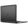 Speck 13'' Macbook Pro w/without Touch Bar Presidio Clear Case, IMPACTIUM 4-Foot Drop Protected Macbook Case that Resists UV Yellowing with On-The-Go Protection, Black