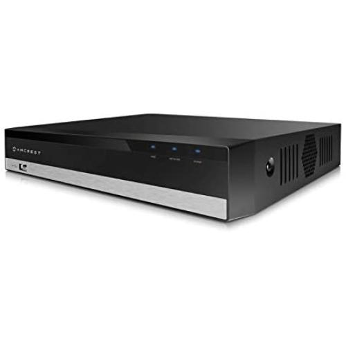 Amcrest NV2104-HS 4CH NVR 4K/6MP/5MP/4MP/3MP/1080P Network Video Recorder, 4-Channels, No PoE Ports, Supports 4 x 4K IP Cameras, HDD Not Included (Supports up to 6TB Hard Drive) (No Built-in WiFi)