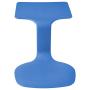ECR4Kids - ELR-15810-BL The Surf Portable Lap Desk, Flexible Seating for Homeschool and Classrooms, One-Piece Writing Table for Kids, Teens and Adults, GREENGUARD [GOLD] Certified, Blue