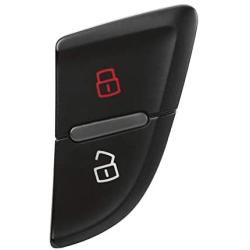 Qiilu Power Door Lock Switch Front Left Central Door Lock Switch Cental Locking Button for Audi A4 B8 S4 Allroad Quattro A5 S5 R 8KD 962 107