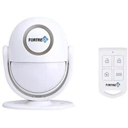 Fortress Security Guardian: All-in-One Motion Activated DIY Wirless Alarm- Personal Security Alarm or Doorbell Feature Easy to Install Great for Businesses or Homes