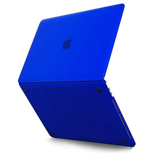 Kuzy Compatible with MacBook Pro 15 inch Case 2019 2018 2017 2016 Release A1990 A1707, Hard Plastic Shell Cover for MacBook Pro 15 case with Touch Bar Soft Touch, Blue