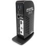 Plugable USB-C 4K Triple Display Docking Station with Charging Support for Specific USB-C and Thunderbolt 3 Windows and Mac Systems (1x HDMI and 2x DisplayPort++ Outputs, 5x USB Ports, 60W USB PD)