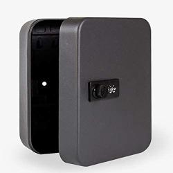 Key Safe Security Box Locker, Wall Mounted Key Holder Box 20 Key Lock Box Home Combination Password Metal Lock Key Safe Box Lockable