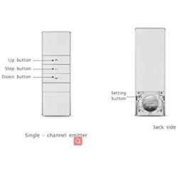 Rollerhouse DC2700 433mhz 1 Channel Wireless RF Transmitter Emitter Remote Controller for Curtain Motor DT52E/KT82TN/DT360