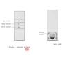 Rollerhouse DC2700 433mhz 1 Channel Wireless RF Transmitter Emitter Remote Controller for Curtain Motor DT52E/KT82TN/DT360