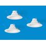 AmazonCommercial 120 Watt Equivalent, 5/6-Inch Recessed Downlight, Dimmable, CEC Compliant, Energy Star, Round LED Light Bulb | Daylight, 6-Pack