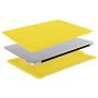 MOSISO Compatible with MacBook Air 13 inch Case (Models: A1369 & A1466, Older Version 2010-2017 Release), Protective Plastic Hard Shell Case & Keyboard Cover & Screen Protector, Yellow