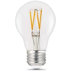 FEIT ELECTRIC BPA1960CL927CAFIL2RP BPA1960CL927CAFIL2RPLED A19 LED Light Bulb, 4.2''H x 2.4''D, Product Specific, 2 Piece