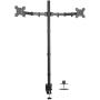VIVO Dual Monitor Stand Up Desk Mount Extra Tall 39 inch Pole, Fully Adjustable Stand for up to 27 inch Screens, STAND-V012