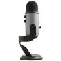 Blue Yeti USB Mic for Recording & Streaming on PC and Mac, 3 Condenser Capsules, 4 Pickup Patterns, Headphone Output and Volume Control, Mic Gain Control, Adjustable Stand, Plug & Play - Slate