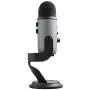 Blue Yeti USB Mic for Recording & Streaming on PC and Mac, 3 Condenser Capsules, 4 Pickup Patterns, Headphone Output and Volume Control, Mic Gain Control, Adjustable Stand, Plug & Play - Slate