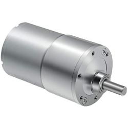 LMioEtool DC Gear Motor, High Torque Reversible Electric Geared Motor - with Eccentric Output Shaft Gearbox (12V/120RPM)