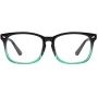 Maxjuli Blue Light Blocking Glasses,Computer Reading/Gaming/TV/Phones Glasses for Women Men(Blue Gradient Green)