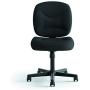 HON ValuTask Low Back Task Chair - Mesh Computer Chair for Office Desk, Black (HVL210)