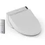 TOTO SW2044#01 C200 Electronic Bidet Toilet Cleansing Water, Heated Seat, Deodorizer, Warm Air Dryer, and PREMIST, Elongated, Cotton White