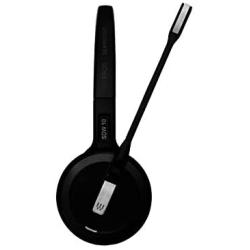 Sennheiser SDW 5016 (507016) Single-Sided Wireless DECT Headset for Desk Phone Softphone/PC& Mobile Phone Connection Dual Microphone Ultra Noise-Canceling, Black, 3 inches