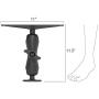 RAM Large Marine Electronics Mount