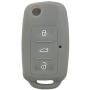 Key Fob Cover Case Jacket Silicone Keyless Remote Protector Skin Holder Fit for VW Volkswagen Jetta Passat Golf Beetle Rabbit GTI CC EOS (Gray) Key Fob Cover Case Jacket Silicone Keyless Remote Protector Skin Holder Fit for VW Volkswagen Jetta Passat Golf Beetle Rabbit GTI CC EOS (Gray)