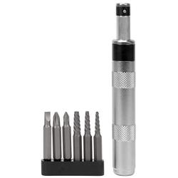 Performance Tool W2503 1/4'' Impact Driver & Extractor And Bits