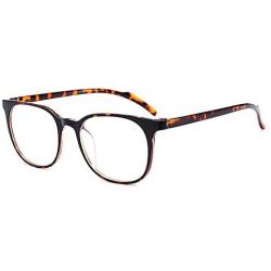 ANRRI Blue Light Blocking Glasses Square Eyeglasses Frame Filter Blue Ray Computer Game Glasses