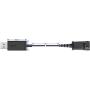 Call Center Office Headset Quick Disconnect QD Cable to USB Plug Adapter Compatible with Plantronics Headset QD Connector Plug to Any Computer Laptop VOIP Softphone