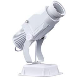 KaraQoton 15W Logo GOBO Projector Custom Gobos for Advertising Signs Store Wedding Indoor Use White