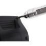Screwdriver X 1 Rechargeable Low Noise Aviation Aluminium Mini Electric Screwdriver For Dismounting Electronic Products and Home Appliance - (Color: Silver)