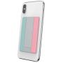 Speck Products GrabTab Cell Phone Holder and Stand, Works with Most Cell Phones - Aquifer Blue/Dolphin Grey/Sorbet Pink