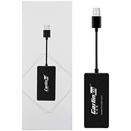 CarlinKit 2.0 Wireless CarPlay Adapter Dongle for Audi Factory Wired CarPlay Cars, Compatible with Audi A3 A4 A5 A6 A7 Q7 Q2 R8 Q5 MMI 2017 2018 2019 2020 2021, Convert Wired to Wireless CarPlay