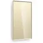 BSEED WiFi Touch Smart Wall Light Switch Tempered Glass Panel Work with Alexa/Google 118×71mm 1 Gang 1 Way Gold