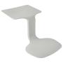 ECR4Kids - ELR-15810-LG The Surf Portable Lap Desk, Flexible Seating for Homeschool and Classrooms, One-Piece Writing Table for Kids, Teens and Adults, GREENGUARD [Gold] Certified, Light Grey