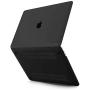 Kuzy Compatible with MacBook Pro 13 inch Case 2020 2019 2018 2017 2016 Release A2338 M1 A2289 A2251 A2159 A1989 A1706 A1708, Non-Slip, Fully Vented Plastic Hard Shell Cover for MacBook Pro, Black