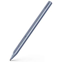 RENAISSER Stylus for Surface, Made in Taiwan, 4096 Pressure Sensitivity, 100% Match Surface Pro X/7/6/5 Magnetic Attachment, First D Shape Body, Quick Charge, Rechargeable, Raphael 520