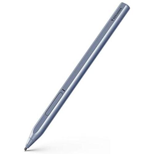 RENAISSER Stylus for Surface, Made in Taiwan, 4096 Pressure Sensitivity, 100% Match Surface Pro X/7/6/5 Magnetic Attachment, First D Shape Body, Quick Charge, Rechargeable, Raphael 520