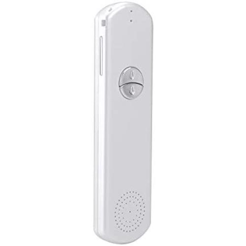 Two Way Easy Trans Smart Language Translator Device Electronic Pocket Voice Bluetooth 52 Languages for Meeting Learning Travel Shopping Business Fit for Apple iPhone Android White (WIFI/3G/4G/5G)