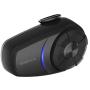 Sena 10S-01 Motorcycle Bluetooth Headset Communication System Black, Small