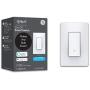 C by GE 3-Wire On/Off Paddle Style Smart Switch, Alexa and Google Home Compatible Without Hub, Smart Switch No Neutral Required, Bluetooth/WiFi Switch, Single-Pole/3-Way Smart Switch, White, 1-Pack