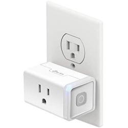 Kasa Smart Plug HS103, Smart Home Wi-Fi Outlet Works with Alexa, Echo, Google Home &IFTTT, No Hub Required, Remote Control, 15 Amp, UL Certified,1-Pack