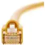 InstallerParts Ethernet Cable CAT6A Cable UTP Booted 1 FT - Yellow - Professional Series - 10Gigabit/Sec Network/High Speed Internet Cable, 550MHZ InstallerParts Ethernet Cable CAT6A Cable UTP Booted 1 FT - Yellow - Professional Series - 10Gigabit/Sec Network/High Speed Internet Cable, 550MHZ