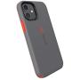 Speck Products CandyShell Pro iPhone 12, iPhone 12 Pro Case, Moody Grey/Turbo Red (137600-9228)