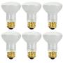 Bulbmaster 45R20/FL 45 Watts R20 Reflector Indoor Flood Light Bulbs Medium E26 Base 45W for Spotlight Bulbs 130 Volts Frosted Flood Lights 330 Lumens 6 Pack