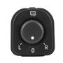 Fydun Side Mirror Control Button ABS Plastic Side Mirror Control Switch Knob Black for 1K0959565H 1K0959565F 1K0959565K