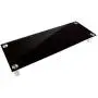 Monoprice Large Multimedia Desktop Stand - Black Glass (30.8 x 11in) Stand & Riser, Laptop Stand, Desktop TV Stand, Dual Monitors w/Height Adjustable Legs - Workstream Collection (116359)